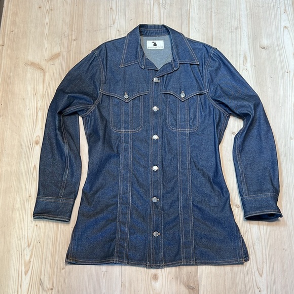 John Bartlett Denim Shirt Jacket - Picture 6 of 10